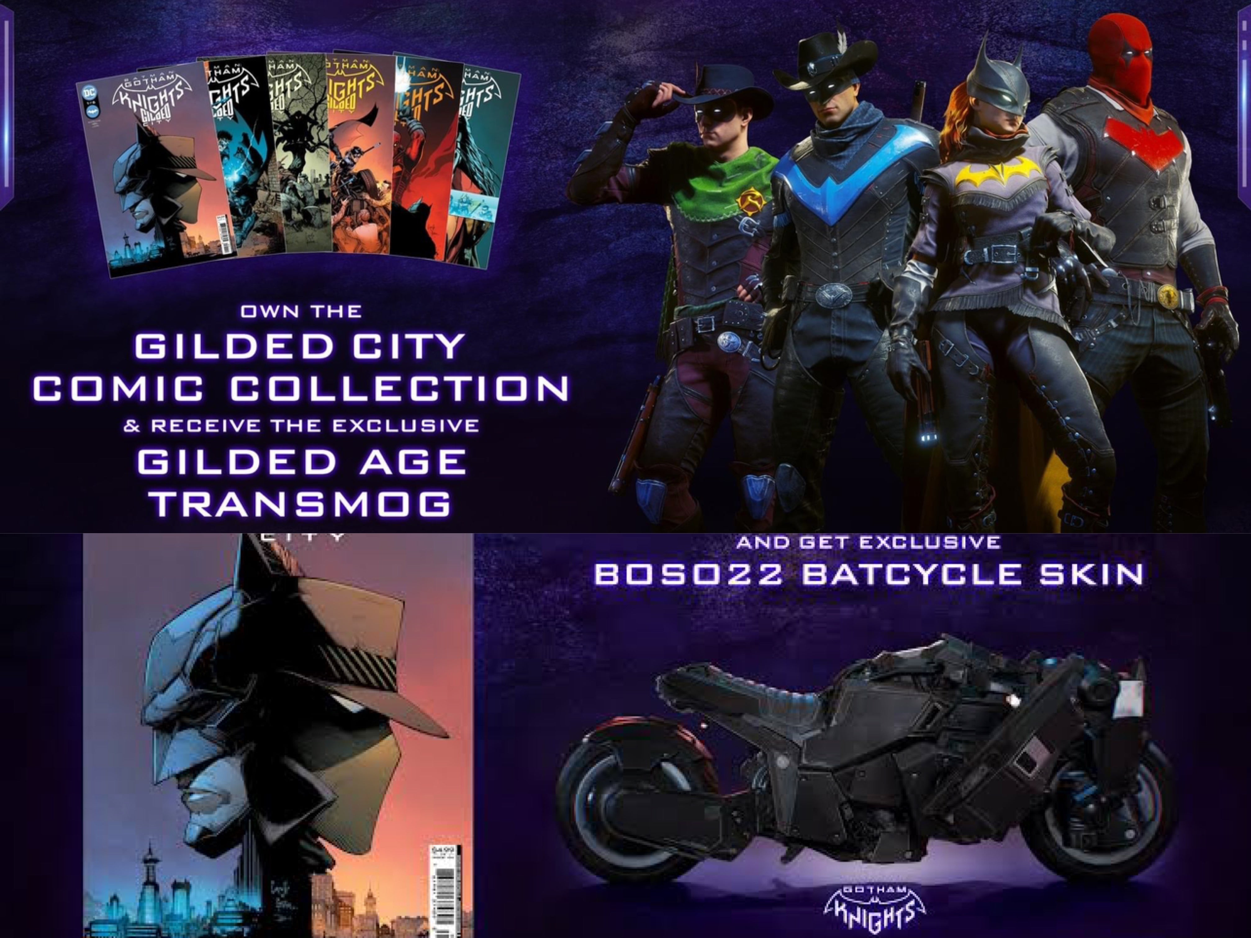 Product Details: Batman Gotham Knights Gilded City #5 cover c video game  variant
