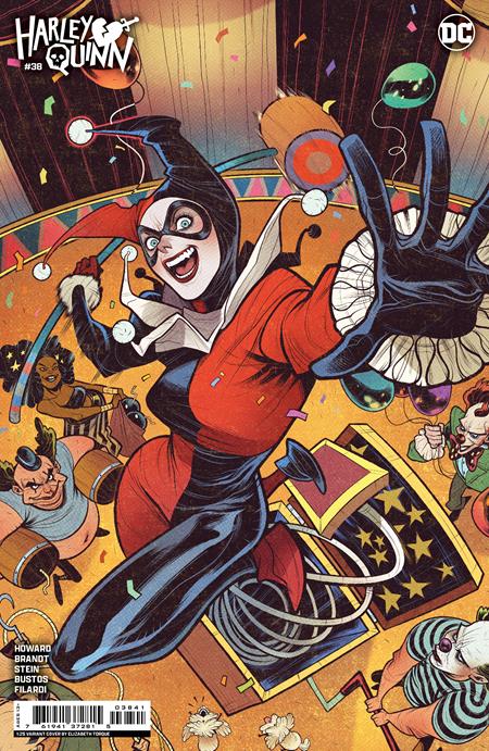 HARLEY QUINN #38 CVR D INC 1:25 ELIZABETH TORQUE CARD STOCK VAR - Comicbookeroo