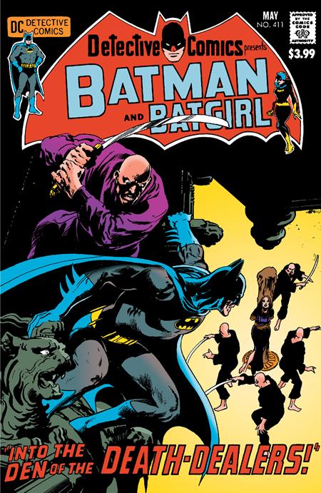 DETECTIVE COMICS #411 FACSIMILE EDITION CVR A NEAL ADAMS - Comicbookeroo
