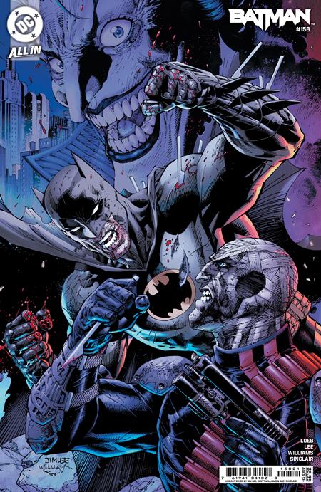 BATMAN (2016) #158 CVR B JIM LEE & SCOTT WILLIAMS CONNECTING CARD STOCK VAR (1 OF 2) (Backorder, Allow 4-5 Weeks)