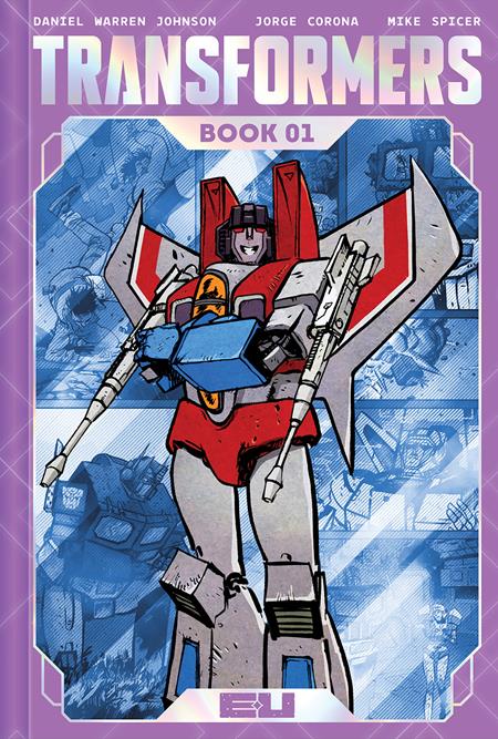 TRANSFORMERS DELUXE HC BOOK 01 DIRECT MARKET EXCLUSIVE DANIEL WARREN JOHNSON & MIKE SPICER DECEPTICON CVR (Backorder, Allow 4-5 Weeks)