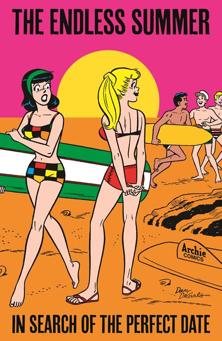 BETTY AND ME #1 (ONE SHOT) FACSIMILE EDITION CVR B ENDLESS SUMMER DAN DECARLO VAR (11 Mar Release)
