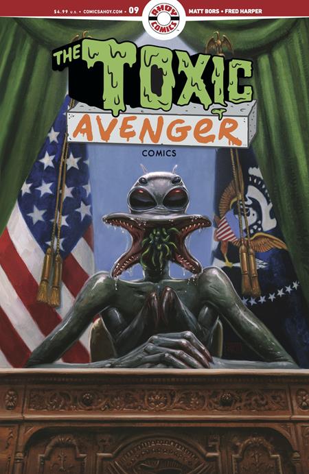 TOXIC AVENGER COMICS #9 (MR) (Backorder, Allow 4-5 Weeks)