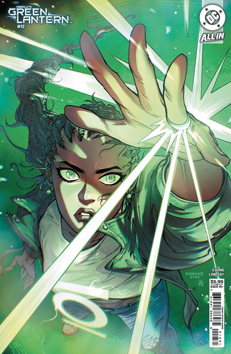 ABSOLUTE GREEN LANTERN #12 CVR C HAINING CARD STOCK VAR (Backorder, Allow 4-5 Weeks) | DC COMICS | Comicbookeroo