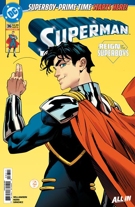 SUPERMAN #36 CVR A DAN MORA (Limit 1 per person) (25 Mar Release)