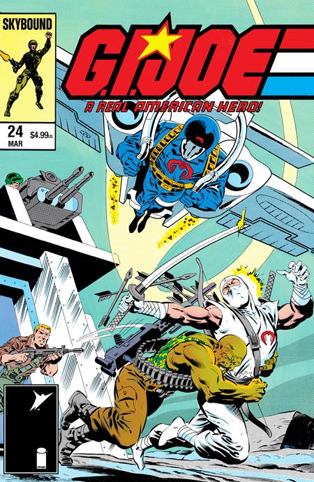 GI JOE A REAL AMERICAN HERO #24 HAMA FILES EDITION #24 CVR C MIKE ZECK & JOHN BEATTY FOIL VAR (Backorder, Allow 4-5 Weeks)
