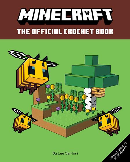 MINECRAFT HC OFFICIAL CROCHET BOOK (Backorder, Allow 4-5 Weeks)