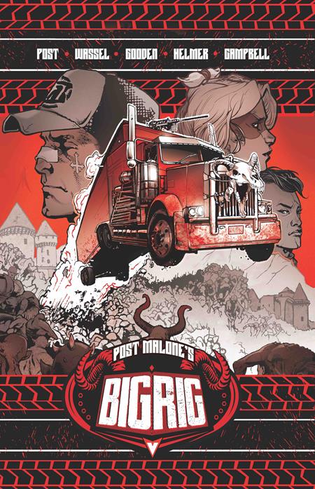 POST MALONES BIG RIG TP VOL 01 DIRECT MARKET EXCLUSIVE CVR (MR) (Backorder, Allow 4-5 Weeks)