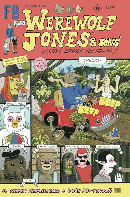 WEREWOLF JONES & SONS HC DELUXE SUMMER FUN ANNUAL (MR) (Backorder, Allow 4-5 Weeks)