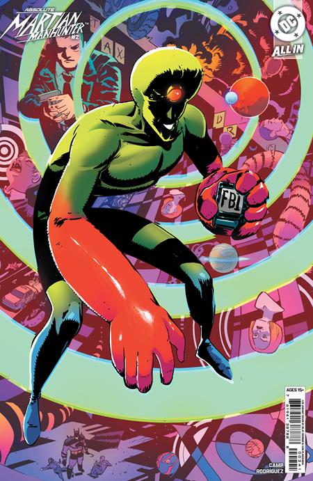ABSOLUTE MARTIAN MANHUNTER #2 (OF 12) CVR E INC 1:25 RILEY ROSSMO CARD STOCK VAR