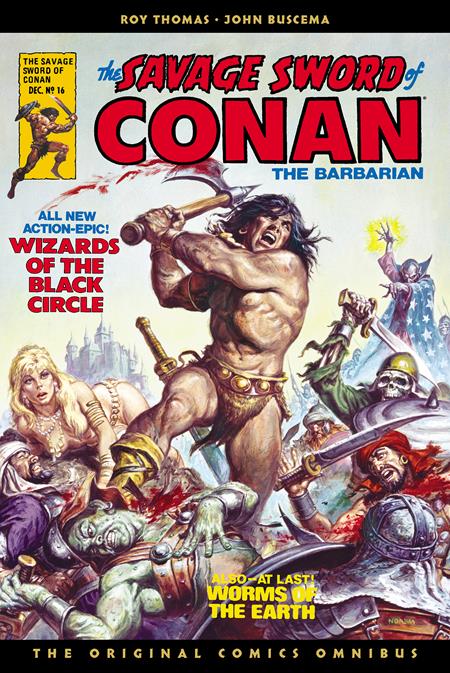 SAVAGE SWORD OF CONAN THE ORIGINAL COMICS OMNIBUS HC VOL 02 REGULAR EDITION EARL NOREM (MR) (Backorder, Allow 4-5 Weeks)