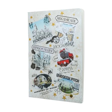 HARRY POTTER COLLECTION THE WIZARDING WORLD NOTEBOOK TP A4 LINED LARGE (Backorder, Allow 4-5 Weeks)