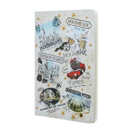 HARRY POTTER COLLECTION THE WIZARDING WORLD NOTEBOOK TP A5 GRIDDED MEDIUM (Backorder, Allow 4-5 Weeks)