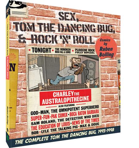 TOM THE DANCING BUG TP VOL 02 SEX TOM THE DANCING BUG AND ROCK N ROLL (Backorder, Allow 4-5 Weeks)