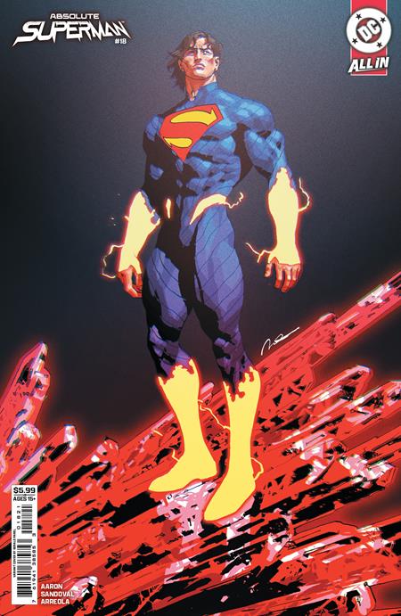 ABSOLUTE SUPERMAN #18 CVR B GERALD PAREL CARD STOCK VAR (Backorder, Allow 4-5 Weeks)
