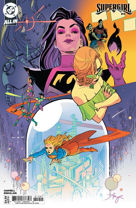 SUPERGIRL #12 CVR E AMY REEDER THINGS TO COME CARD STOCK VAR (THE REIGN OF THE SUPERBOYS) (Backorder, Allow 4-5 Weeks)