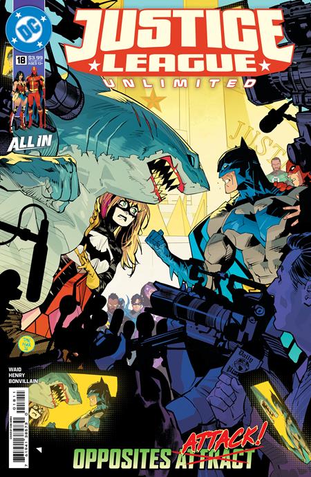 JUSTICE LEAGUE UNLIMITED #18 CVR A DAN MORA (DC K.O.) (Backorder, Allow 4-5 Weeks)