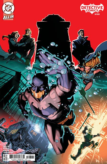 DETECTIVE COMICS #1108 CVR D PETE WOODS THINGS TO COME CARD STOCK VAR (Backorder, Allow 4-5 Weeks)
