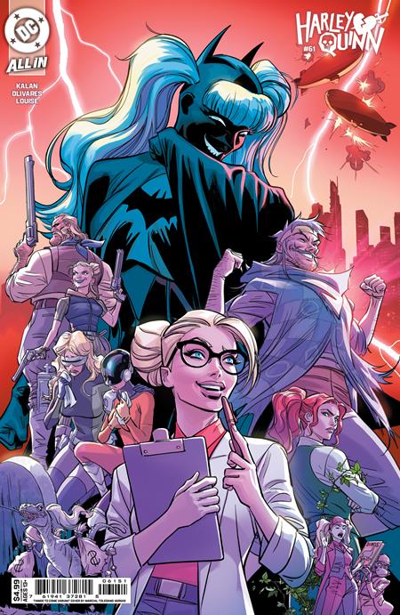 HARLEY QUINN #61 CVR E MARCIAL TOLEDANO VARGAS THINGS TO COME CARD STOCK VAR (Backorder, Allow 4-5 Weeks)
