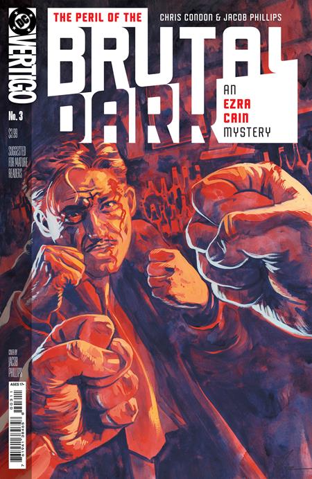 THE PERIL OF THE BRUTAL DARK AN EZRA CAIN MYSTERY #3 (OF 6) CVR A JACOB PHILLIPS (MR) (Backorder, Allow 4-5 Weeks)