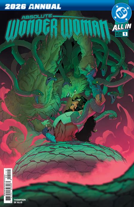 ABSOLUTE WONDER WOMAN ANNUAL 2026 #1 (ONE SHOT) Second Printing Cvr A Mattia De Iulis (Backorder, Allow 4-5 Weeks)