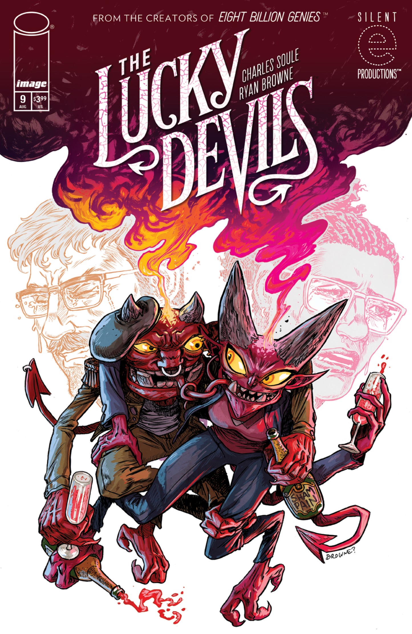LUCKY DEVILS #9 CVR A RYAN BROWNE (MR) | IMAGE COMICS | Comicbookeroo