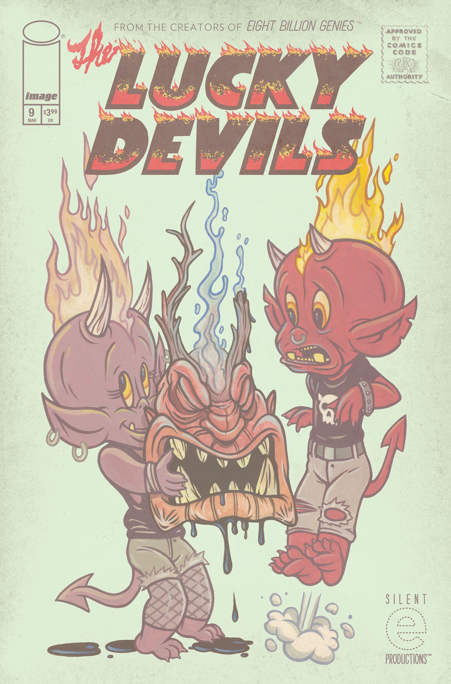 LUCKY DEVILS #9 CVR B STEEVE SEELEY & RYAN BROWNE VAR (MR) | IMAGE COMICS | Comicbookeroo