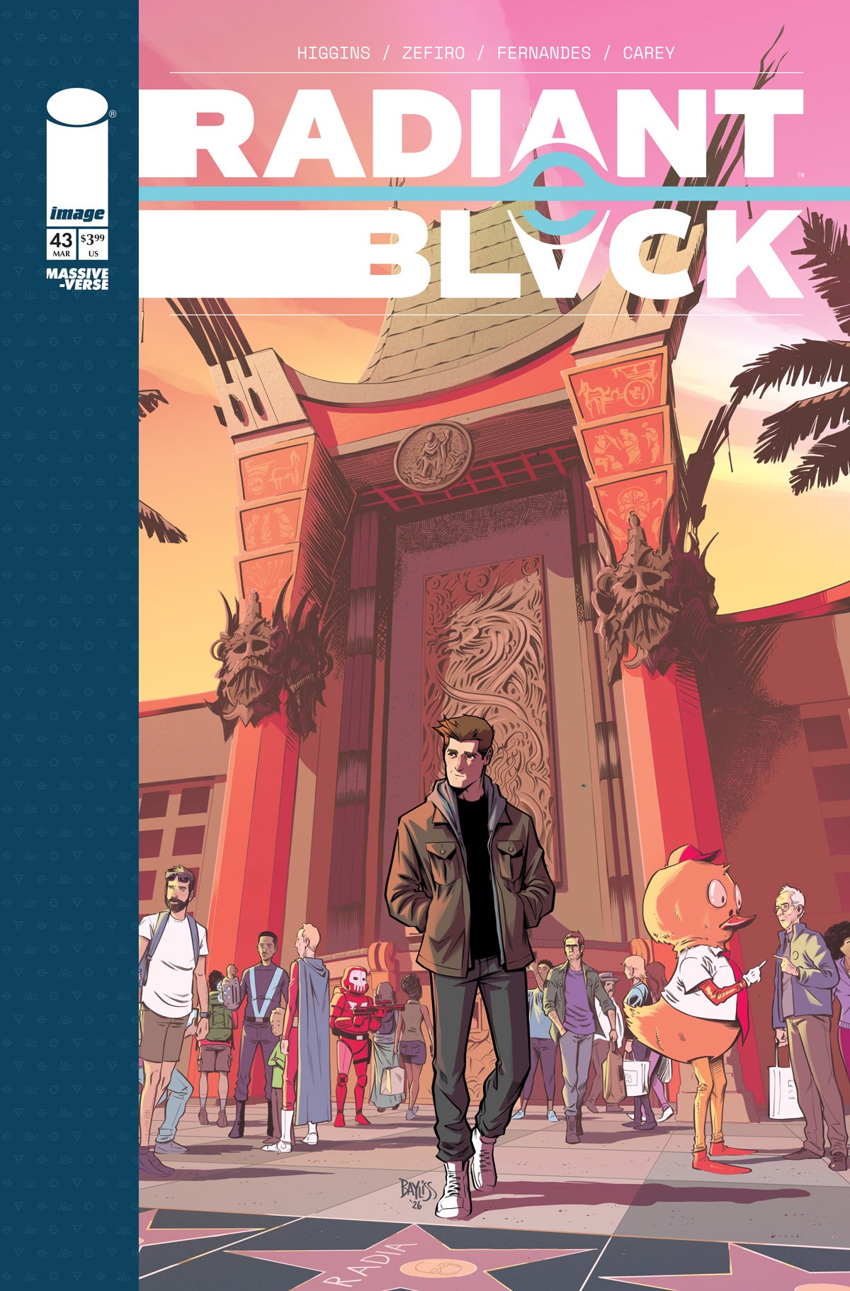 RADIANT BLACK #43 CVR A DANIEL BAYLISS (01 Jul Release)