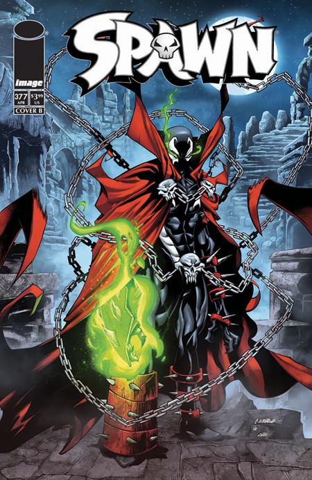 SPAWN #377 CVR B CHRIS CAMPANA VAR (Backorder, Allow 4-5 Weeks)