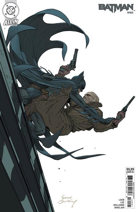 BATMAN (2016) #160 CVR B FRANK QUITELY CARD STOCK VAR (Backorder, Allow 4-5 Weeks)