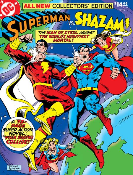 ALL NEW COLLECTORS EDITION #58 SUPERMAN VS SHAZAM FACSIMILE EDITION CVR A RICH BUCKLER & DICK GIORDANO (Backorder, Allow 4-5 Weeks)
