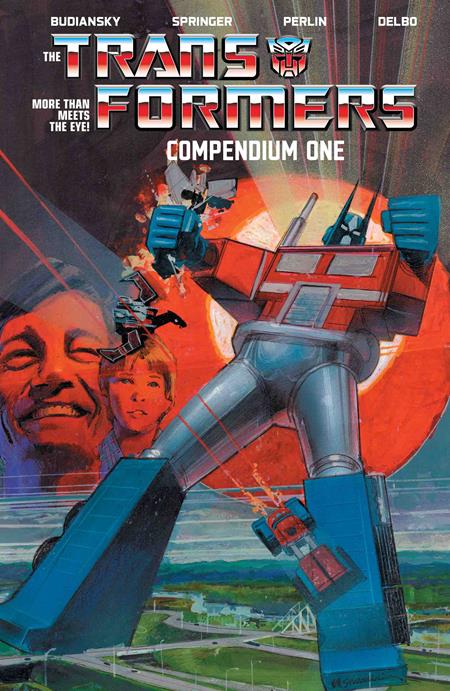 TRANSFORMERS COMPENDIUM TP VOL 01 DIRECT MARKET EXCLUSIVE BILL SIENKIEWICZ CVR (Backorder, Allow 4-5 Weeks)