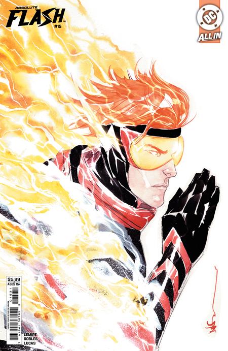 ABSOLUTE FLASH #15 CVR C DUSTIN NGUYEN CARD STOCK VAR (Backorder, Allow 4-5 Weeks)