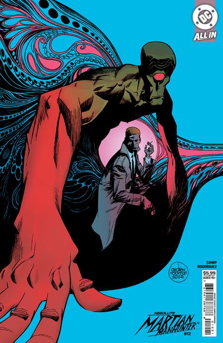 ABSOLUTE MARTIAN MANHUNTER #12 CVR B ANDREW ROBINSON CARD STOCK VAR (Backorder, Allow 4-5 Weeks)