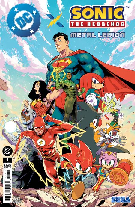 DC X SONIC THE HEDGEHOG THE METAL LEGION #1 (OF 5) CVR A PABLO M COLLAR (Backorder, Allow 4-5 Weeks) | DC COMICS | Comicbookeroo