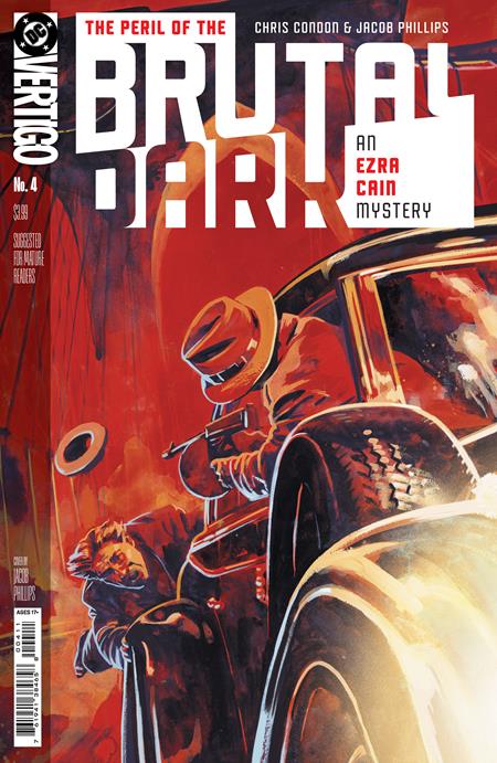 THE PERIL OF THE BRUTAL DARK AN EZRA CAIN MYSTERY #4 (OF 6) CVR A JACOB PHILLIPS (MR) (Backorder, Allow 4-5 Weeks) | DC COMICS | Comicbookeroo