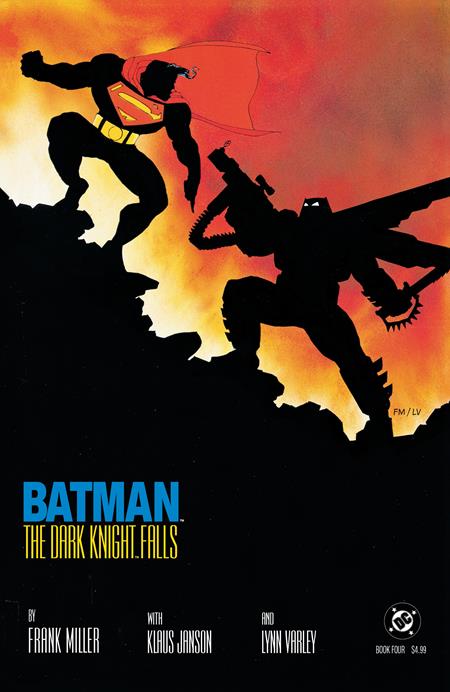 BATMAN THE DARK KNIGHT RETURNS #4 (OF 4) FACSIMILE EDITION CVR A FRANK MILLER (Backorder, Allow 4-5 Weeks)