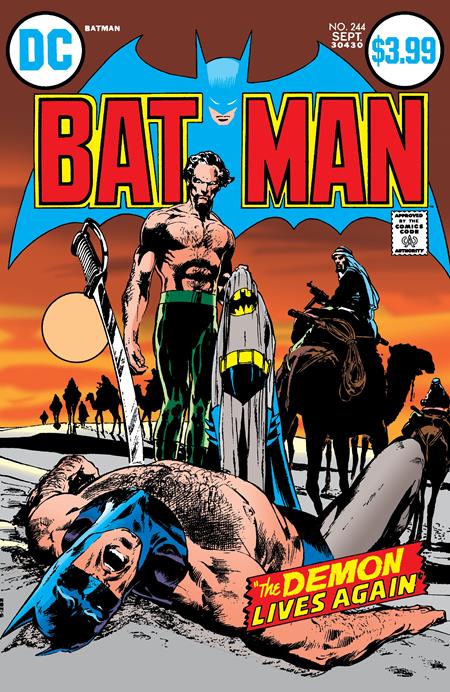 BATMAN #244 FACSIMILE EDITION CVR A NEAL ADAMS (Backorder, Allow 4-5 Weeks)