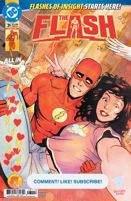 FLASH #31 Second Printing Cvr A Gavin Guidry (Backorder, Allow 4-5 Weeks)