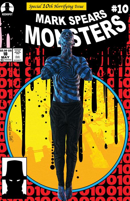 MARK SPEARS MONSTERS #10 CVR B MARK SPEARS ASM #300 UNHOLY HOMAGE VAR (Backorder, Allow 4-5 Weeks)