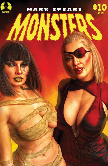 MARK SPEARS MONSTERS #10 CVR D MARK SPEARS BLOOD & BEAUTY VAR (Backorder, Allow 4-5 Weeks)