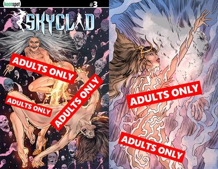 SKYCLAD #3 CVR C MICHAL DUTKIEWICZ ADULTS ONLY FLIP VAR (MR) (Backorder, Allow 4-5 Weeks)