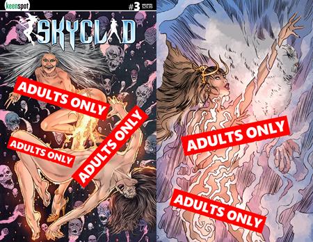 SKYCLAD #3 CVR D MICHAL DUTKIEWICZ ADULTS ONLY HOLOFOIL FLIP VAR (MR) (Backorder, Allow 4-5 Weeks)