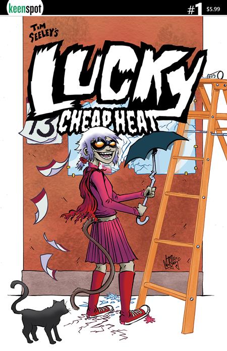 TIM SEELEYS LUCKY CHEAP HEAT #1 (ONE SHOT) CVR C ERIC WOLFGANG VAR (Backorder, Allow 4-5 Weeks)