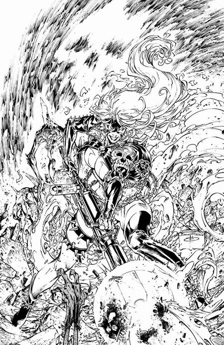 SHE-SPAWN #1 (OF 5) CVR E BRETT BOOTH B&W VAR (Backorder, Allow 4-5 Weeks) | IMAGE COMICS | Comicbookeroo