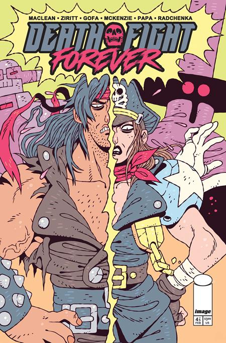 DEATH FIGHT FOREVER #4 (OF 5) CVR B SAM MCKENZIE VAR (MR) (Backorder, Allow 4-5 Weeks)
