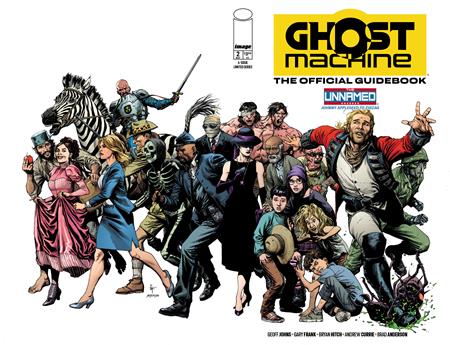 GHOST MACHINE THE OFFICIAL GUIDEBOOK #2 (OF 5) CVR A GARY FRANK & BRAD ANDERSON WRAPAROUND (Backorder, Allow 4-5 Weeks)