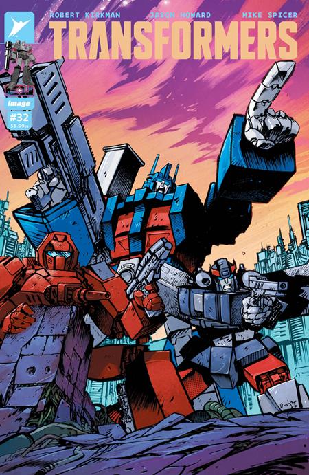 TRANSFORMERS #32 CVR B DANIEL WARREN JOHNSON & MIKE SPICER VAR (Backorder, Allow 4-5 Weeks) | IMAGE COMICS | Comicbookeroo