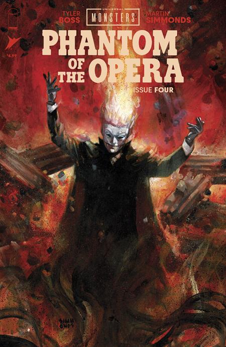 UNIVERSAL MONSTERS PHANTOM OF THE OPERA #4 (OF 4) CVR A MARTIN SIMMONDS (Backorder, Allow 4-5 Weeks) | IMAGE COMICS | Comicbookeroo