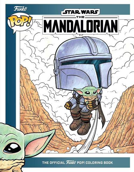 STAR WARS THE MANDALORIAN TP THE OFFICIAL FUNKO POP COLORING BOOK (Backorder, Allow 4-5 Weeks)